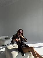 Мереживний халат. Одяг для дому. Сексуальні халати., фото 3