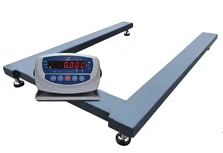 Палетні ваги 800х1200 мм від виробника Горизонт, з калькулятором, серія «ЕКОНОМ» Т1RS232-0812, фото 1