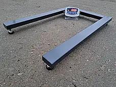 Палетні ваги 800х1200 мм від виробника Горизонт, з калькулятором, серія «ЕКОНОМ» Т1RS232-0812, фото 5