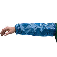 Нарукавники багаторазові поліуретанові сині, 40 см (2 шт/упак)