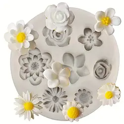 Молд кондитерський силіконовий Квіти