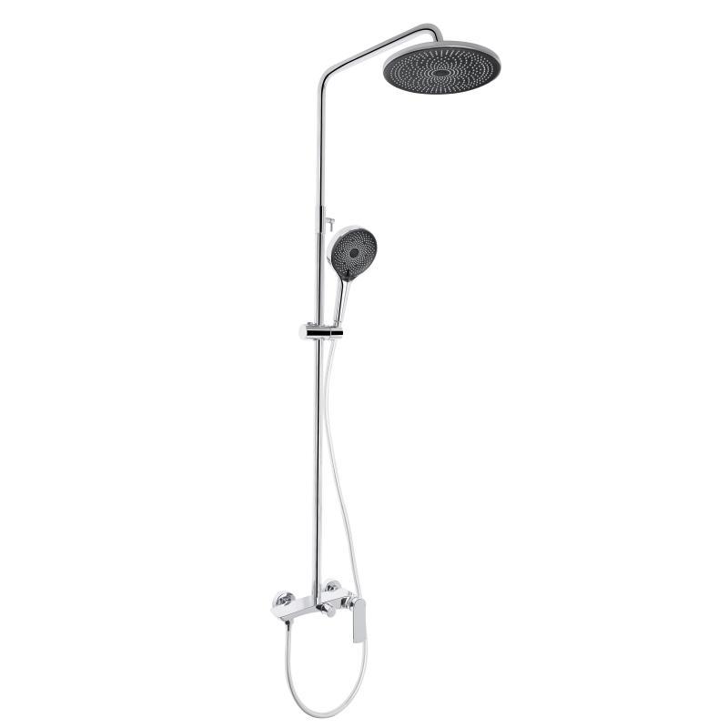 Душевая система для душа Qtap Slavonice на два потребителя QTSLA110CRM45912 Chrome, фото 1