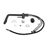 Змішувач для кухні Qtap Rozcesti з висувним виливом з підключенням для питної води QTROZ367GMB45942 Gunmetal Black PVD, фото 8