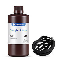 Фотополімерна смола Anycubic Tough Resin Black (Чорна), 1kg