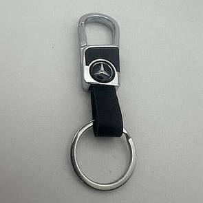 Брелок для ключів мерседес MERCEDES AMG з карабіном, брелок-карабін металевий