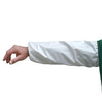 Нарукавники багаторазові поліуретанові білі, 40 см (2 шт/упак)