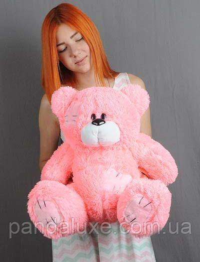 М'яка іграшка маленький плюшевий рожевий ведмедик