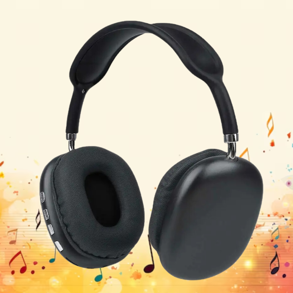 Бездротові навушники Stereo Headset P9 Bluetooth Накладна спортивна гарнітура для телефону MP3 AUX, фото 1