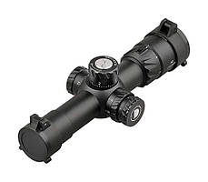 Приціл загінник Discovery Optics HD 2-12x24 SFIR FFP (30 мм, підсвічування)
