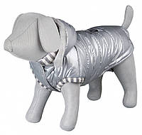 Куртка зимняя петля для поводка для собак Trixie Dog Prince серебро 45 см