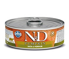 Вологий беззерновий корм Farmina (Фарміна) Grain Free Prime для кішок, з качкою та гарбузом, 70 гр