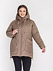 Жіночі зимові куртки великих розмірів 52-62 полин, фото 7