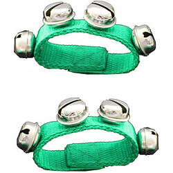 Дзвіночки на руку, Браслет із бубонцями (пара). Музична іграшка (колір випадковий)