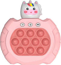 Електронна приставка консоль SKY Quick Push Game приставка гри Pop It антистрес тік ток іграшка Unicorn