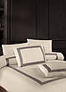 Постільна білизна First Choice Deluxe Satin Belezza Cappuccino сатин Туреччина 200х220см, фото 3