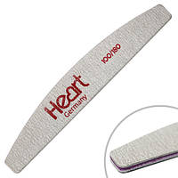 Пилка для нігтів Heart Half 100/180