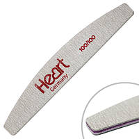 Пилка для нігтів Heart Half 100/100