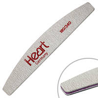 Пилка для нігтів Heart Half 180/240
