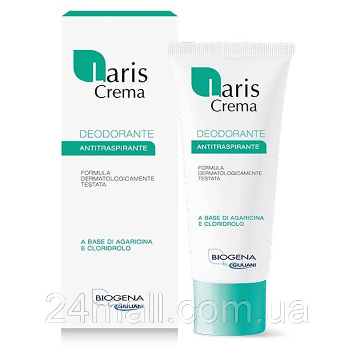 Крем антиперспірант-дезодорант Biogena Laris Crema Anti-perspirant 75 мл