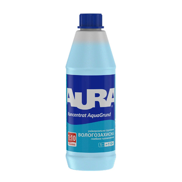 Ґрунт-концентрат AURA Koncentrat AquaGrund вологозахисний (1:10), 0,5 л