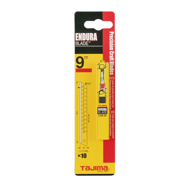 Леза TAJIMA Endura Blades сегментні, 9 мм (10 шт.)