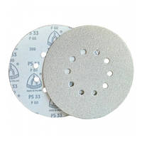 Шліфувальний круг KLINGSPOR PS33 на липучці, GLS52, D225 мм, зерно 80