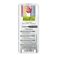 Змінні грифелі PICA Dry водорозчинні MULTI-USE, кольорові (8 шт)