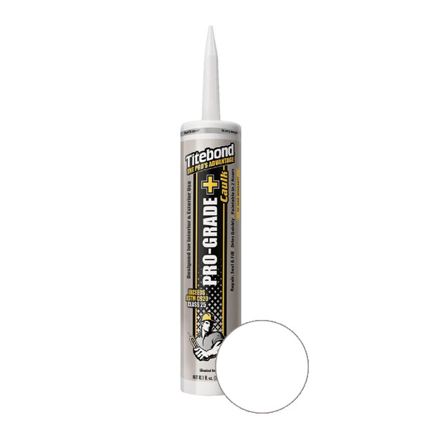 Герметик TITEBOND PRO GRADE PLUS силіконізований, акрил-латоксний, білий (300 мл)