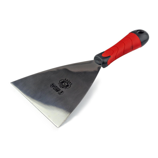 Шпатель OLEJNIK малярний (ручка д/к, н/ж), 150 мм, фото 1