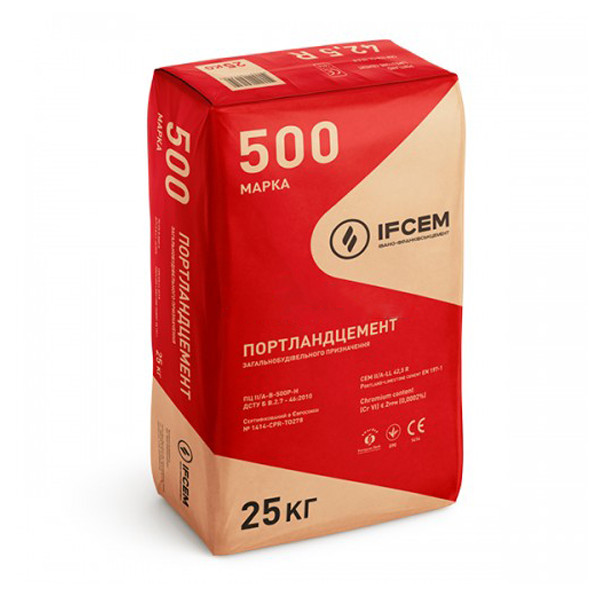 Ланцюг IFCEM ПЦ II/А-В- 500Р-H (Івано-Франковськ), 25 кг