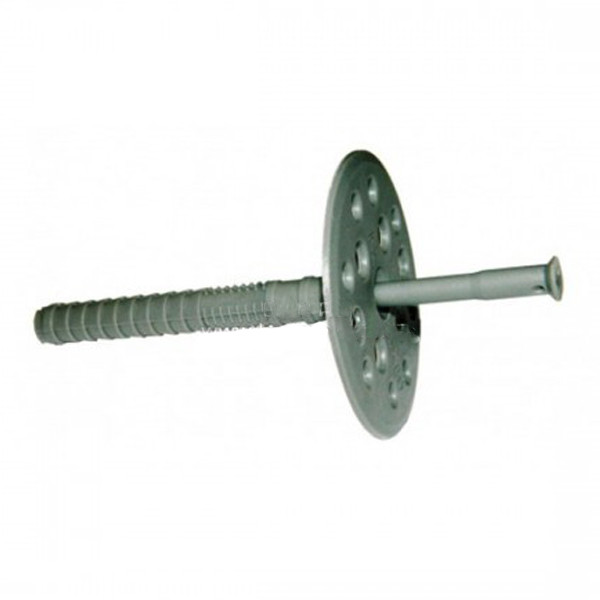 Дюбель для теплоізоляції ТЕПЛОМА 10*140, пластиковий стрижень, Стандарт (100 шт./пач.), фото 1