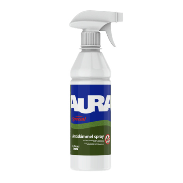 Засіб AURA Antiskimmel Spray для профілактики та знищення цвілі, 0,5 л