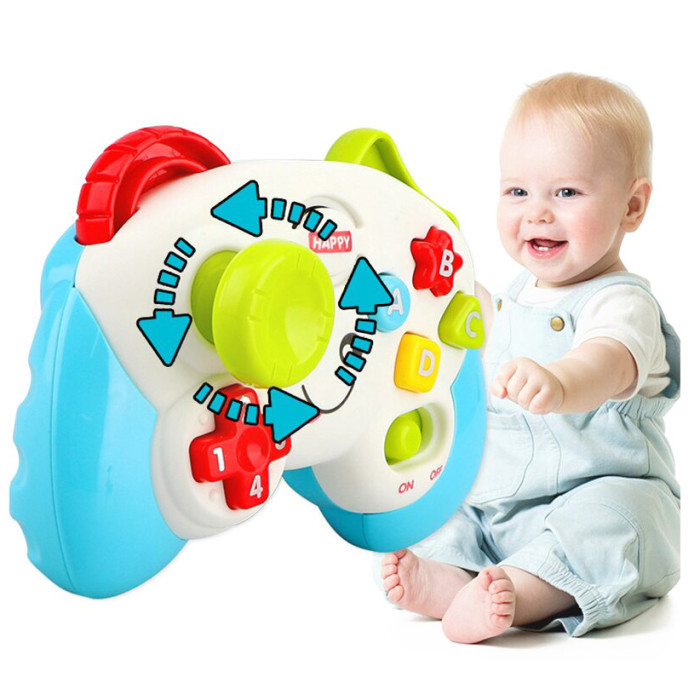 Розвиваючий джойстик WToys (4 казки, мелодії, цифри, геометричні форми, підсвічування, в коробці) 63566