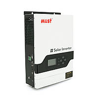 Гібридний інвертор MUST PV18-3224VPM, 3200W, 24 V, струм заряду 60A, 160-275V, MPPT (60А, 30-160 Vdc)