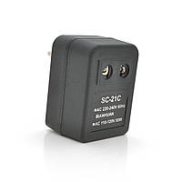 Перетворювач напруги трансформаторний 50W Input 110 V/Output 220 V, + універсальна розетка