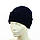 Шапка-біні "Мішель" темно-синій, фото 3