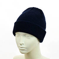 Шапка-біні "Мішель" темно-синій
