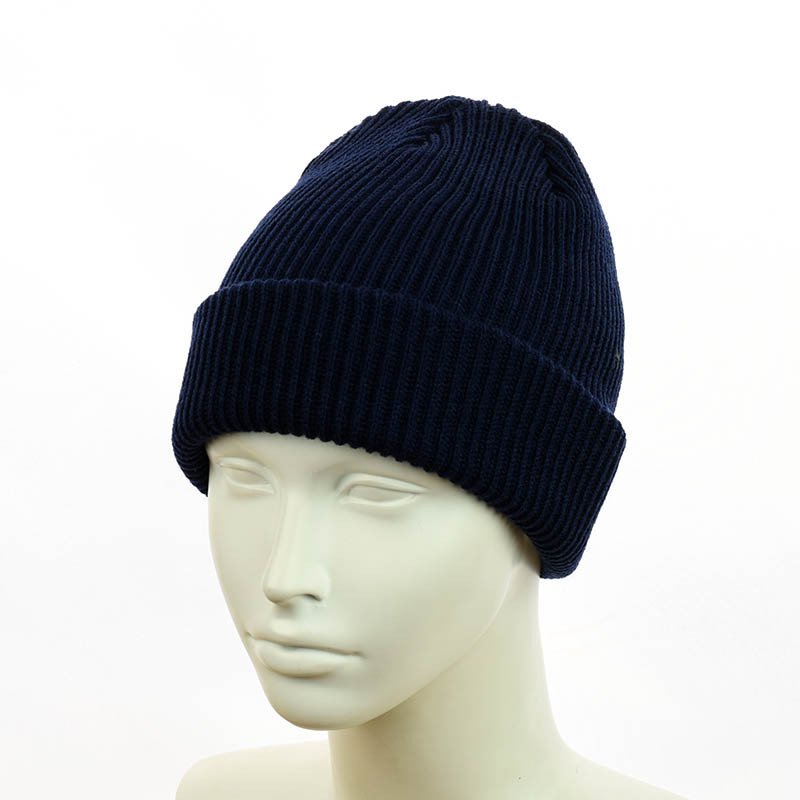 Шапка-біні "Мішель" темно-синій, фото 1