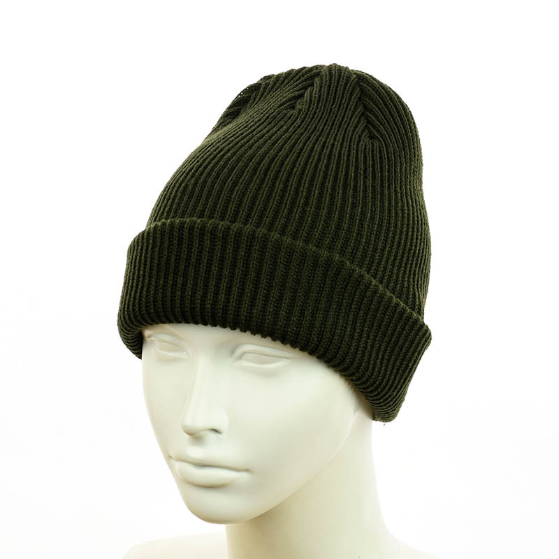 Шапка-біні "Мішель" темний хакі