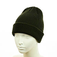Шапка-біні "Мішель" темний хакі