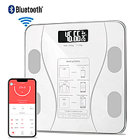 Розумні смарт-ваги підлогові 17 А з застосунком Bluetooth, до 180 кг (0,05 кг)