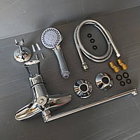 Змішувач для ванни Haiba Hansberg 006 довгий гусак