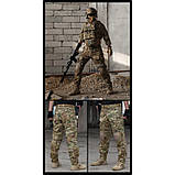 Тактичні штани G3 Combat Pants без наколінників (Мультикам) розмір S, фото 9