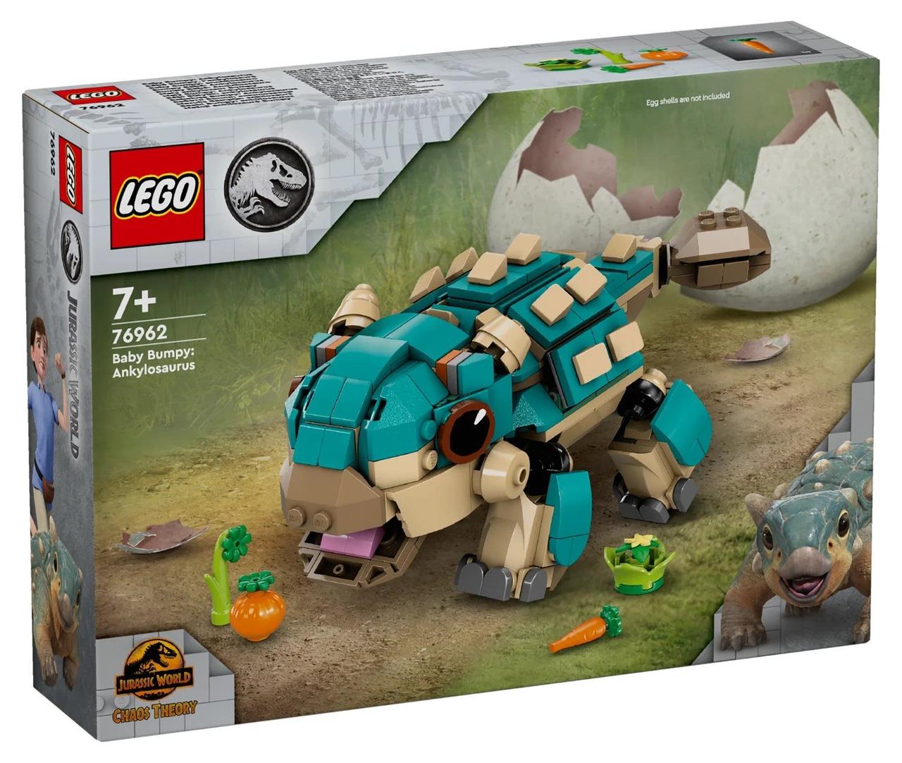 LEGO Конструктор Jurassic World Малюк Бампі: Анкілозавр