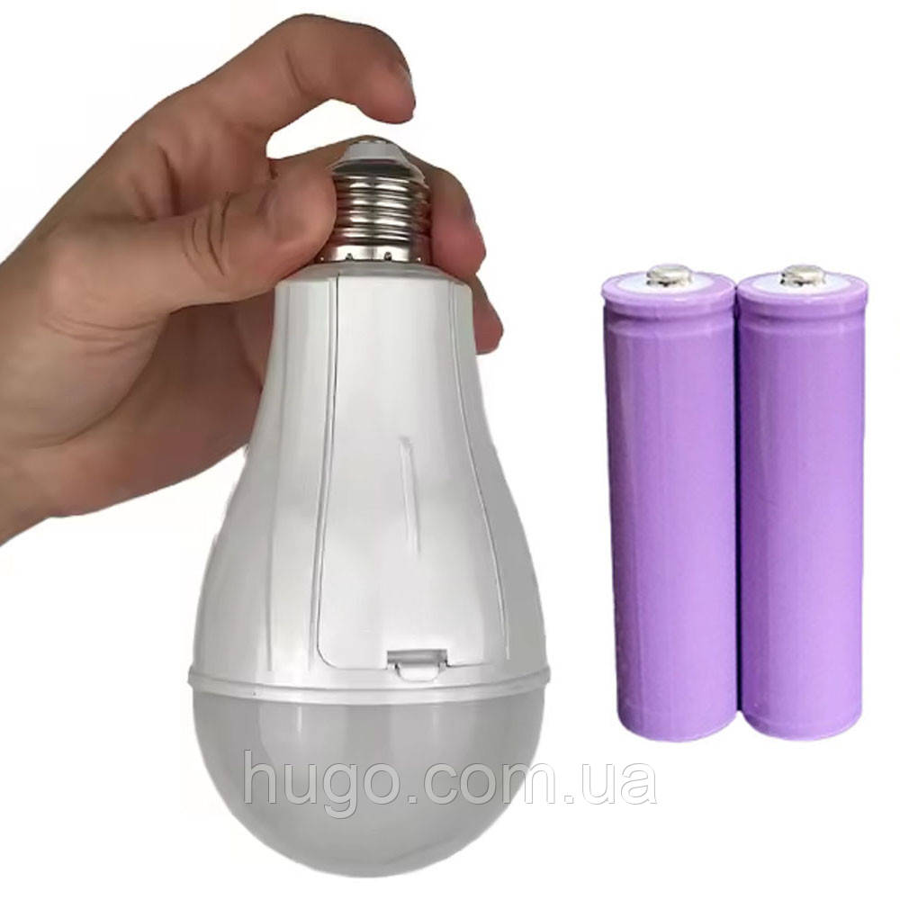 Светодиодная лед лампа с 2 аккумуляторами 20W, E27, Y-3920 / Лампа ...