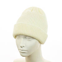 Шапка-біні "Мішель" молочний