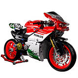 Конструктор мотоцикл дитячий спортивний спортивний гоночний, на 803 деталі, фото 8