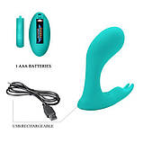Вібратор - Pretty Love Idabelle Stimulator Mint, фото 5