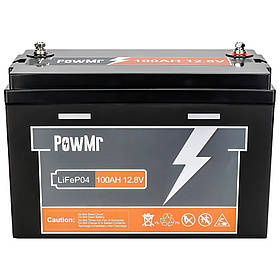 Акумулятор 12.8В 100А/ч LiFePO4 PowMr BMS