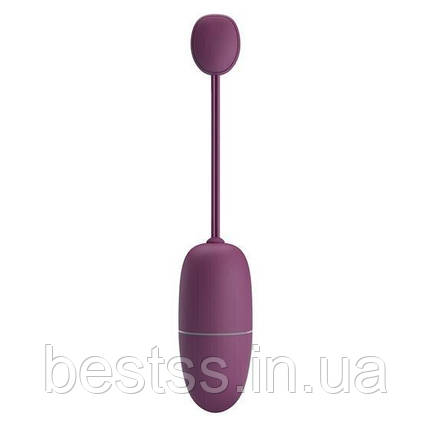 Віброяйце - Pretty Love Nymph Vibrating Egg Dark Purple (App), фото 2